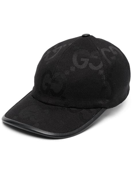 gucci jumbo cap black|gucci baseball cap price.